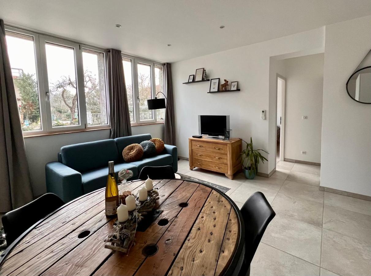 Appartement Plain-Pied Au Coeur De L'Alsace Muttersholtz Esterno foto